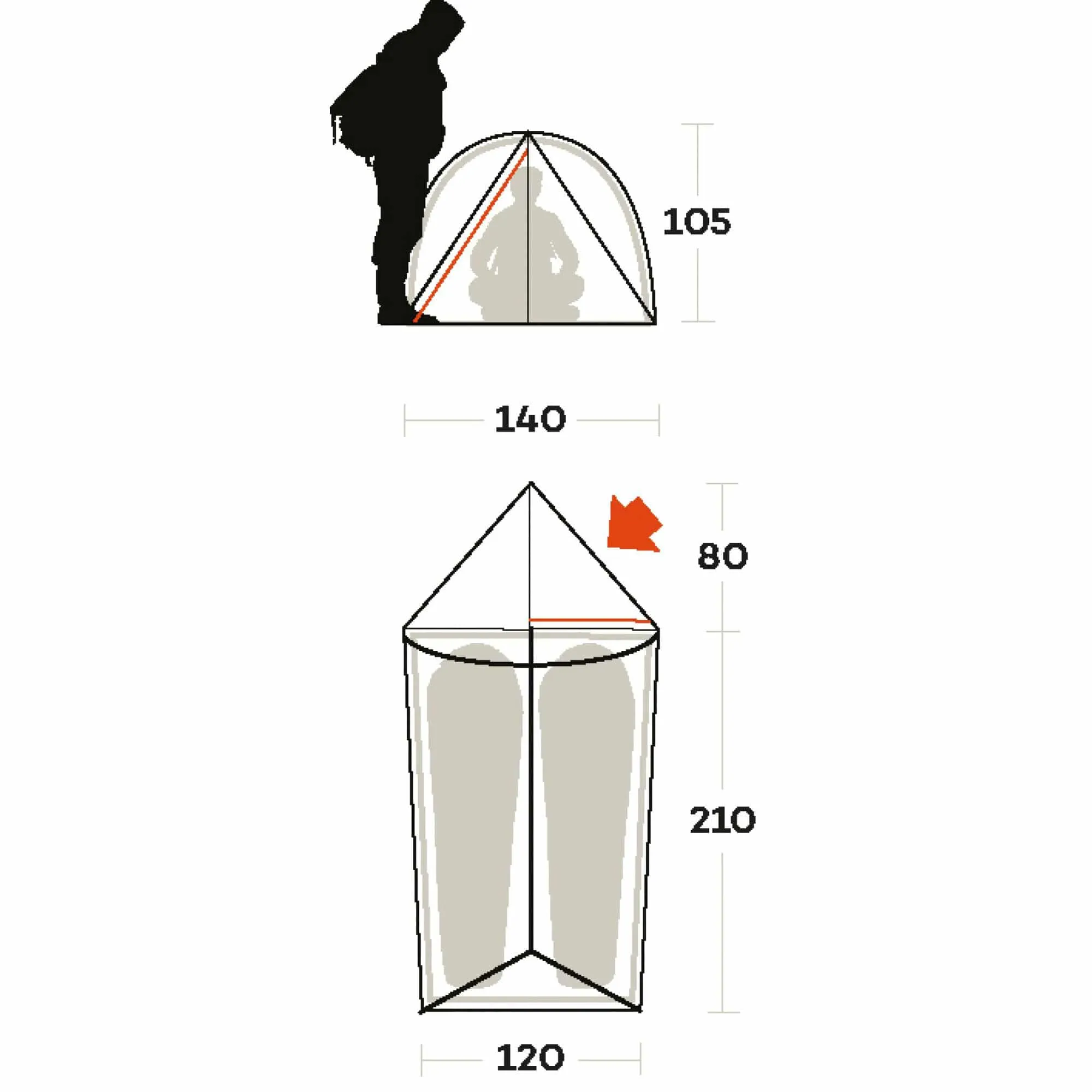 Ferrino Manaslu 2 tenda 4 stagioni per due persone